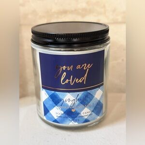 Bath & Body Works Gingham Single Wick Candle